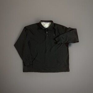 Champion Men's Crewneck Sweatshirt 2XL Black Long Sleeve Kangaroo Pullover